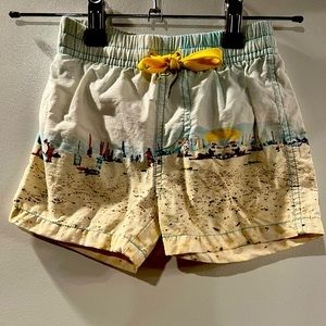 Swim trunk in good condition from Monoprix size 24 months